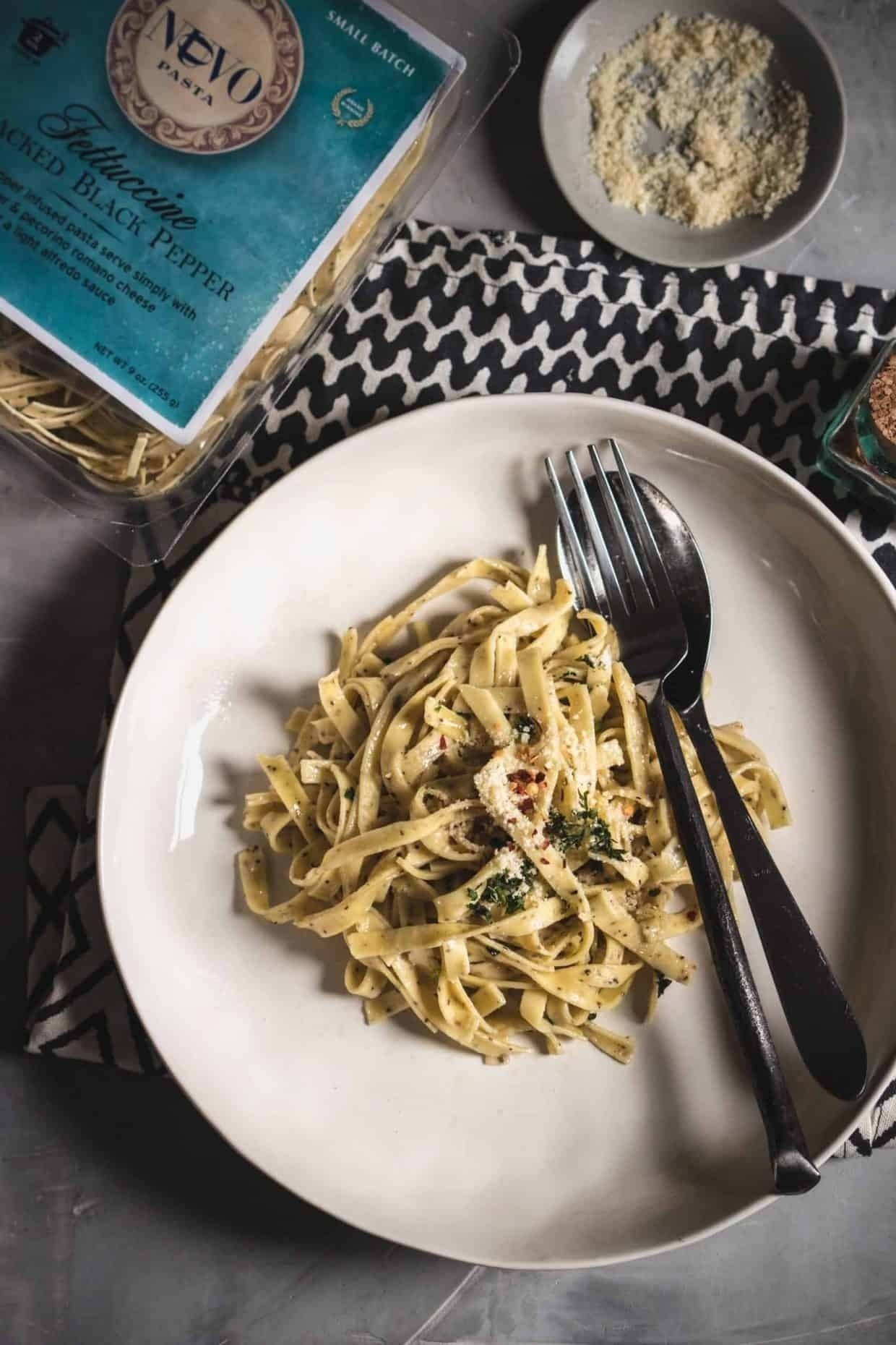 Black Pepper Pasta Carbonara | Nuovo Pasta