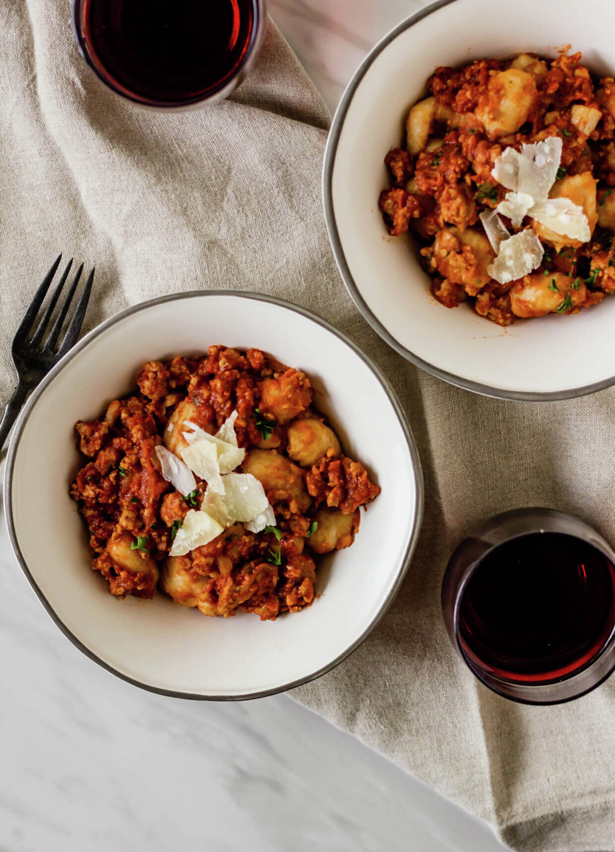 Gnocchi with Spicy Pork Ragù