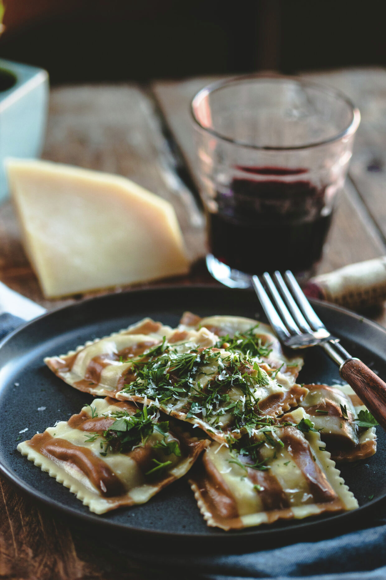 Portabella & Fontina Cheese Ravioli