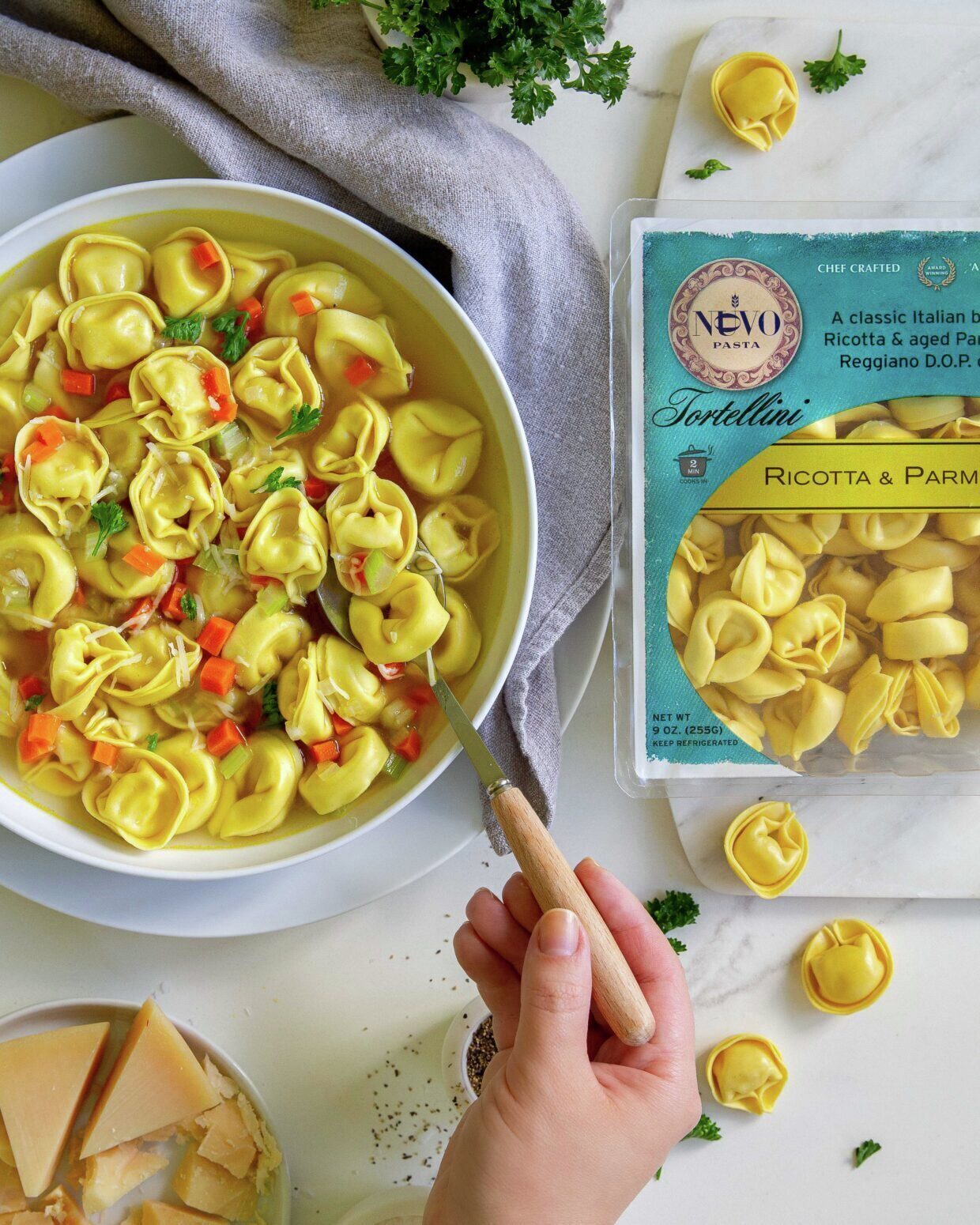 Tortellini In Brodo Soup